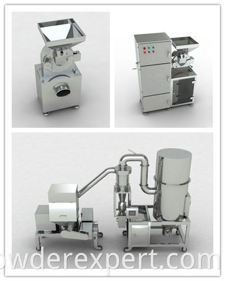 Máquina de amoladora de polvo de azúcar trituradora universal